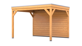 Douglas overkapping, 302 x 392 cm + wand blank, Verando, Origin